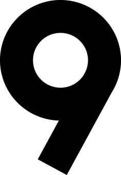 Number 9 Sketch Style Svg Vector, Free Vectors File